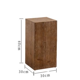 Retro Living Room Sofa Corner Several Solid Wood Small Square Table